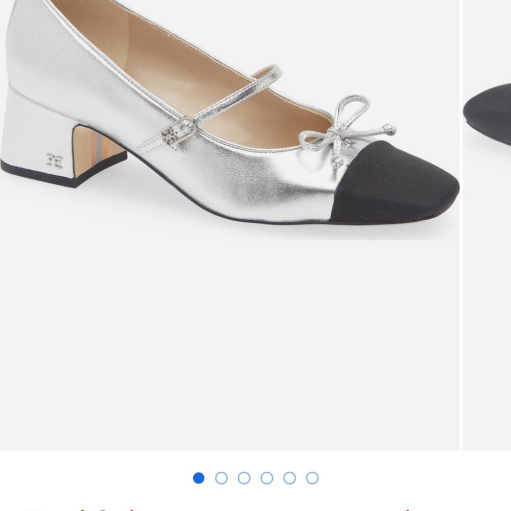 Sam Edelman  heeled ballet style, no longer available online. - Picture 2 of 14